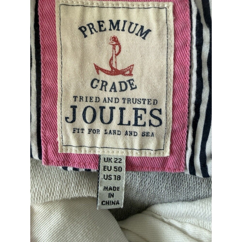 Joules Women's Large Nautical Coastal Sweatshirt Pullover Beach Activewear - Picture 11 of 13